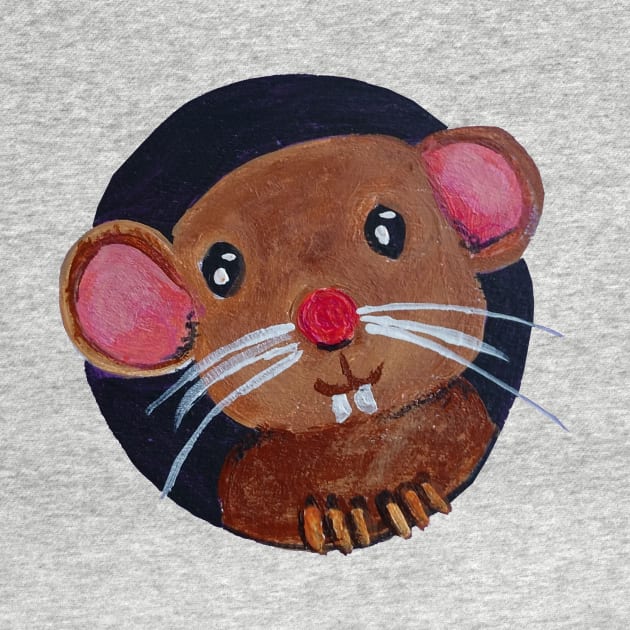 Little mouse by PaintingsbyArlette